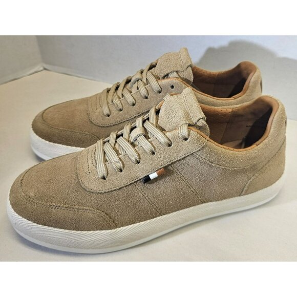 Allen Edmonds Men\'s Bone Beige Suede Holden Beach Comfort Sneaker Size 7D main image 14